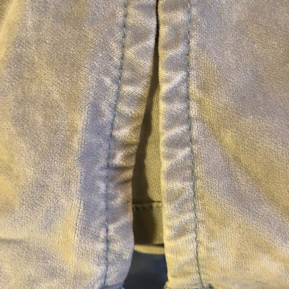 Free People We The Free Pants Women’s Size 35 Gray Velvet Curvy Foxy Lady Boot - Picture 7 of 14